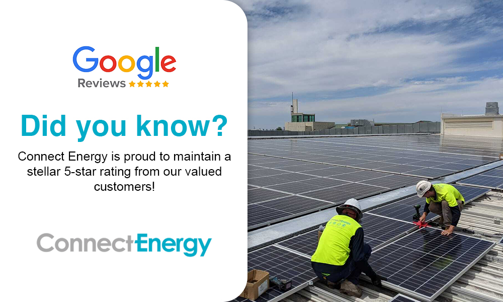 Connect Energy - 5 star reviews on google